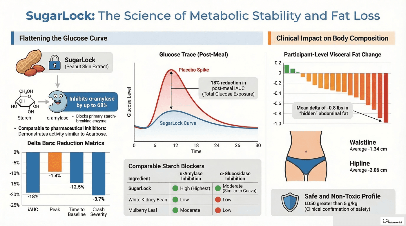 SugarLock — The Science of Metabolic Stability and Fat Loss